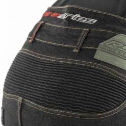 RST X Kevlar® Tech Pro Jean Short Leg Black Denim -Trail Blazers Gear 102002 rst aramid tech pro jeans black 04 2