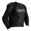 RST TracTech Evo 4 Leather Jacket Black CE Approved -Trail Blazers Gear 102357 rst tractech evo 4 leather jacket black front 11 1