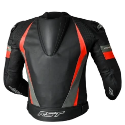 RST TracTech Evo 4 Leather Jacket Flo Red CE Approved 9 RST TracTech Evo 4 Leather Jacket Flo Red CE Approved -Trail Blazers Gear 102357 f.red 2