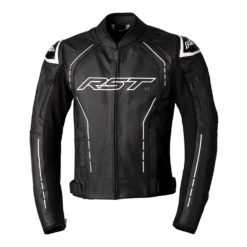 RST S1 Leather Jacket - RED -Trail Blazers Gear 102977 rst s1 leather jacket white front 7 1 1 1
