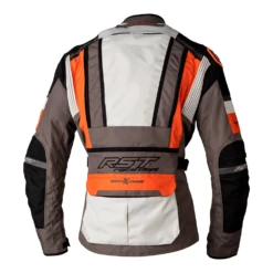 RST Pro Series Adventure-Xtreme Race Dept Textile Jacket -Trail Blazers Gear 103032 rst pro series adventure xtreme race dept textile jacket orange back