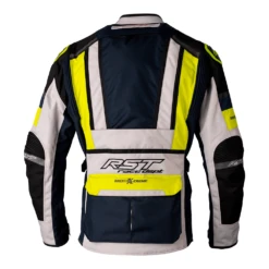 RST Pro Series Adventure-Xtreme Race Dept Textile Jacket -Trail Blazers Gear 103032 rst pro series adventure xtreme race dept textile jacket yellow back