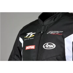RST IOM TT TEAM EVO CE MENS TEXTILE JACKET -Trail Blazers Gear 103160 blk 4