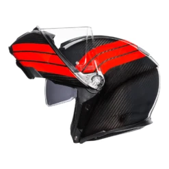 AGV Sportmodular Stripes -Trail Blazers Gear 300427 agv sportmodular stripes red 03 1
