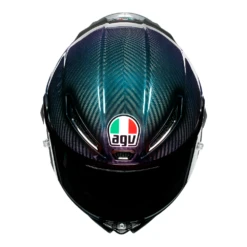 AGV Pista GP-RR Mono Iridium Carbon ECE22.06 -Trail Blazers Gear 300638 pista gp rr iridium silver front top 1
