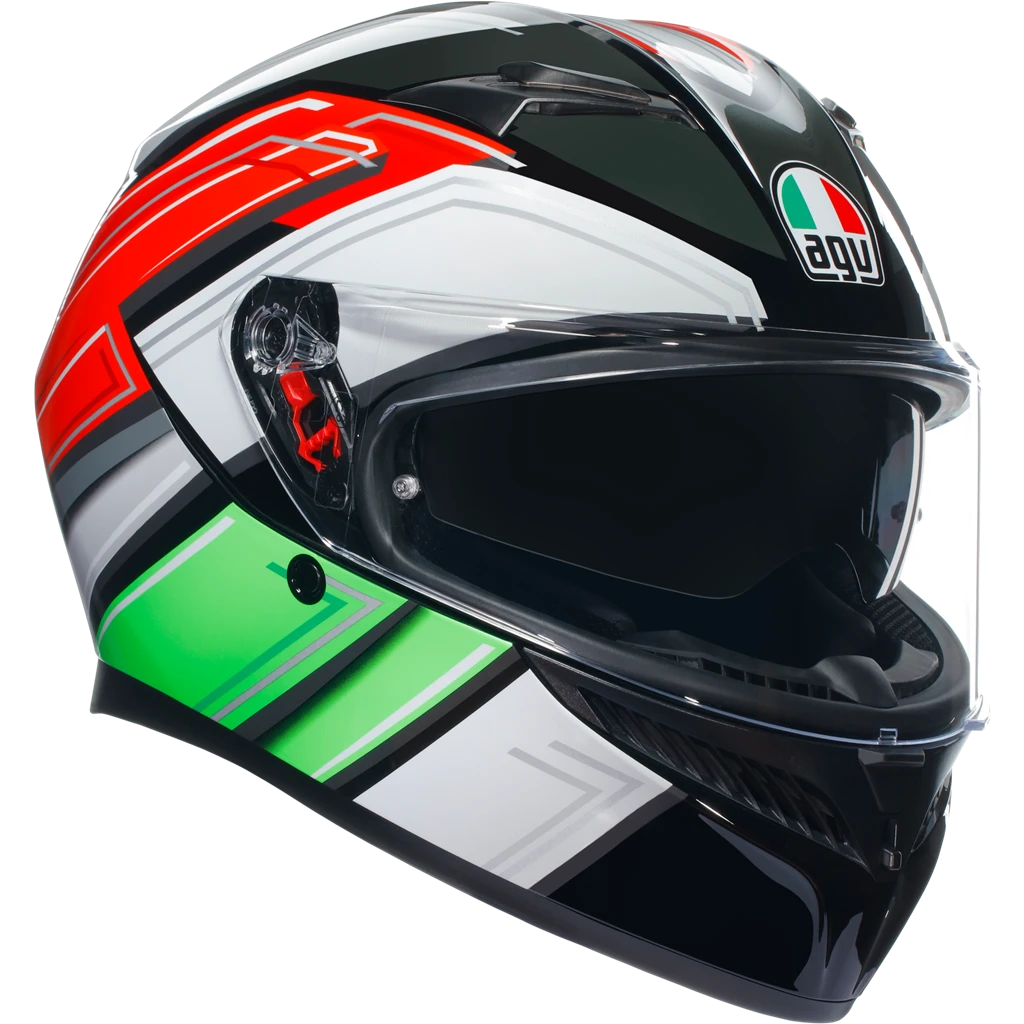 AGV K3 Wing Black / Italy ECE 22.06 4 AGV K3 Wing Black / Italy ECE 22.06 - Image 2