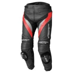 RST TracTech Evo 4 Leather Jean Fluo Red - CE Approved -Trail Blazers Gear 52362541 c038 468f 8e51 ddc0dea591ba