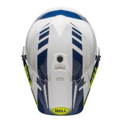 Bell MX-9 Adventure MIPS Dash 19 Bell MX-9 Adventure MIPS Dash -Trail Blazers Gear bh7110326 bell mx 9 adventure mips dash white blue hi viz top