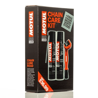 Motul Road Chain Care Kit 3 Motul Road Chain Care Kit