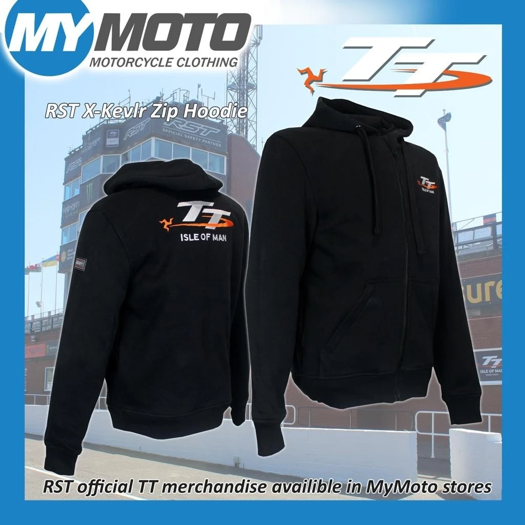 RST X Kevlar® Zip-Through Hoodie IOM TT 2023 LIMITED EDITION 5 RST X Kevlar® Zip-Through Hoodie IOM TT 2023 LIMITED EDITION - Image 3